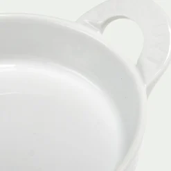 alinea Cuisson Spécifique|Plat À Four*Plat à crème brûlée en porcelaine D12cm - Blanc