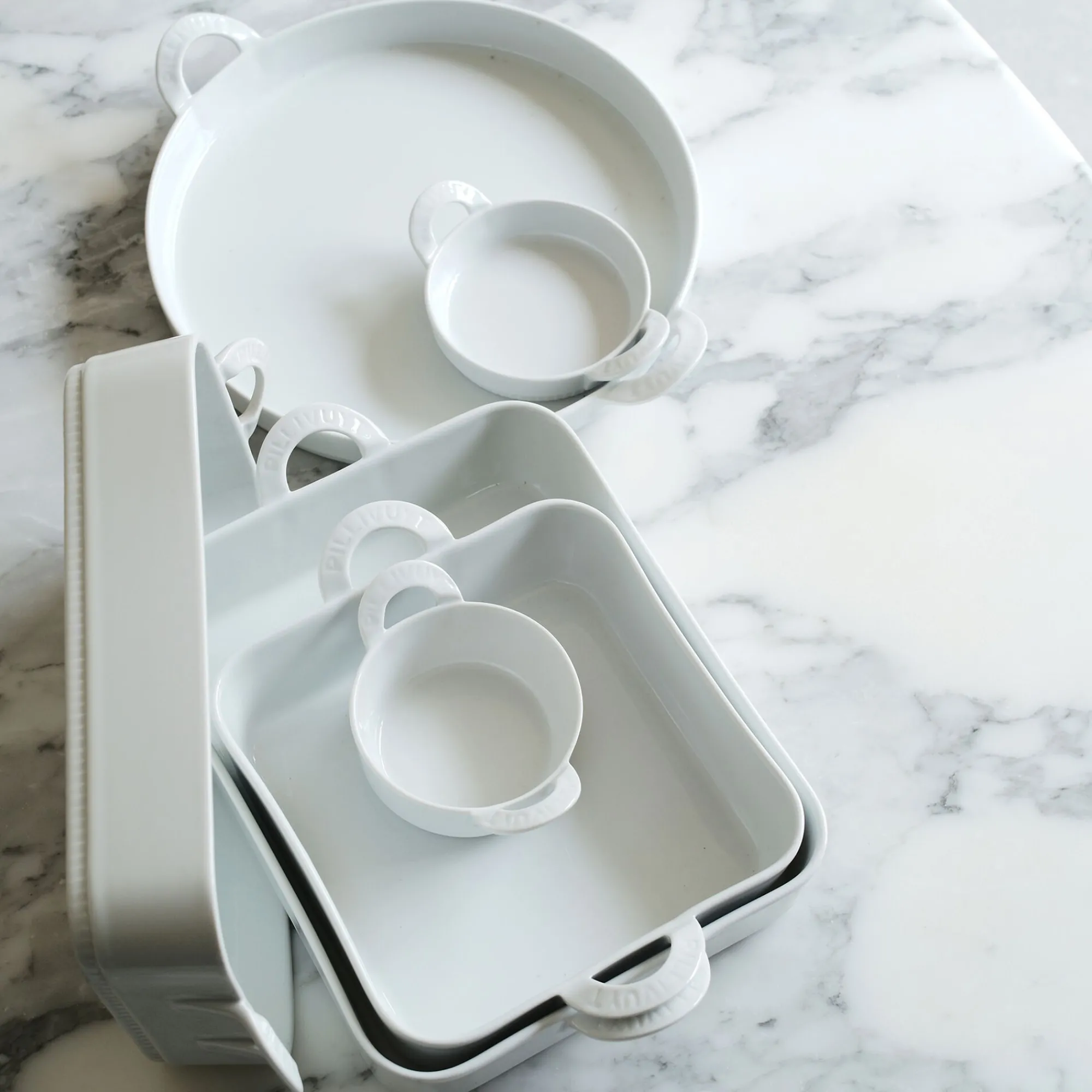 alinea Cuisson Spécifique|Plat À Four*Plat à crème brûlée en porcelaine D12cm - Blanc