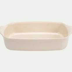 alinea Plat À Four*Plat à four en céramique L36,5cm - Beige