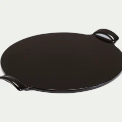 alinea Cuisson Spécifique*Plat à pizza en céramique - Noir