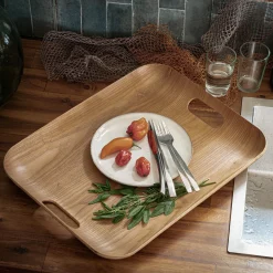 alinea Plateau*Plateau rectangle en bois de chêne L45cm - Naturel