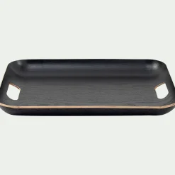alinea Plateau*Plateau rectangle en bois L45xl36cm - Noir