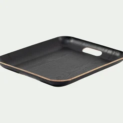 alinea Plateau*Plateau rectangle en bois L45xl36cm - Noir