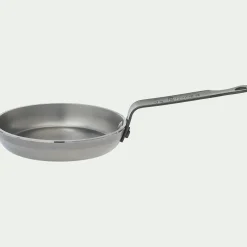 alinea Cuisson Spécifique|Casserole, Poêle Et Sauteuse*Poêle à blinis en tôle De Buyer D12cm - gris métallisé Argenté