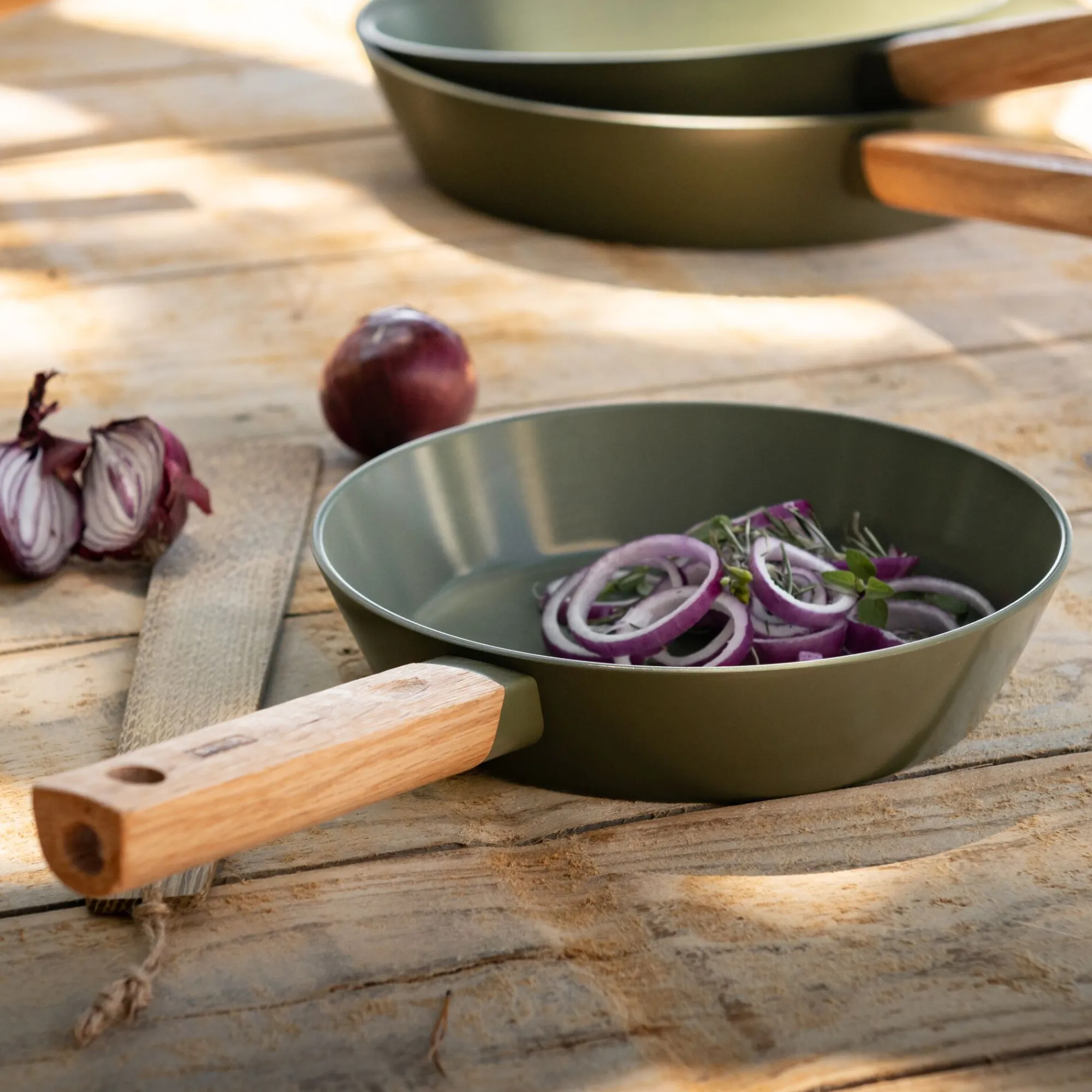 alinea Casserole, Poêle Et Sauteuse*Poêle en aluminium D20cm - Vert