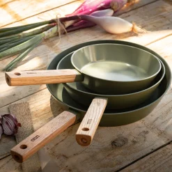 alinea Casserole, Poêle Et Sauteuse*Poêle en aluminium D20cm - Vert
