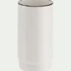 alinea Accessoire De Salle De Bain*Porte brosse à dent en grès - blanc H11,4cm