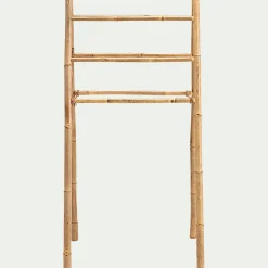 alinea Porte-Serviette|Accessoire De Salle De Bain*Porte serviettes en bambou - H130xl64 cm Bois clair