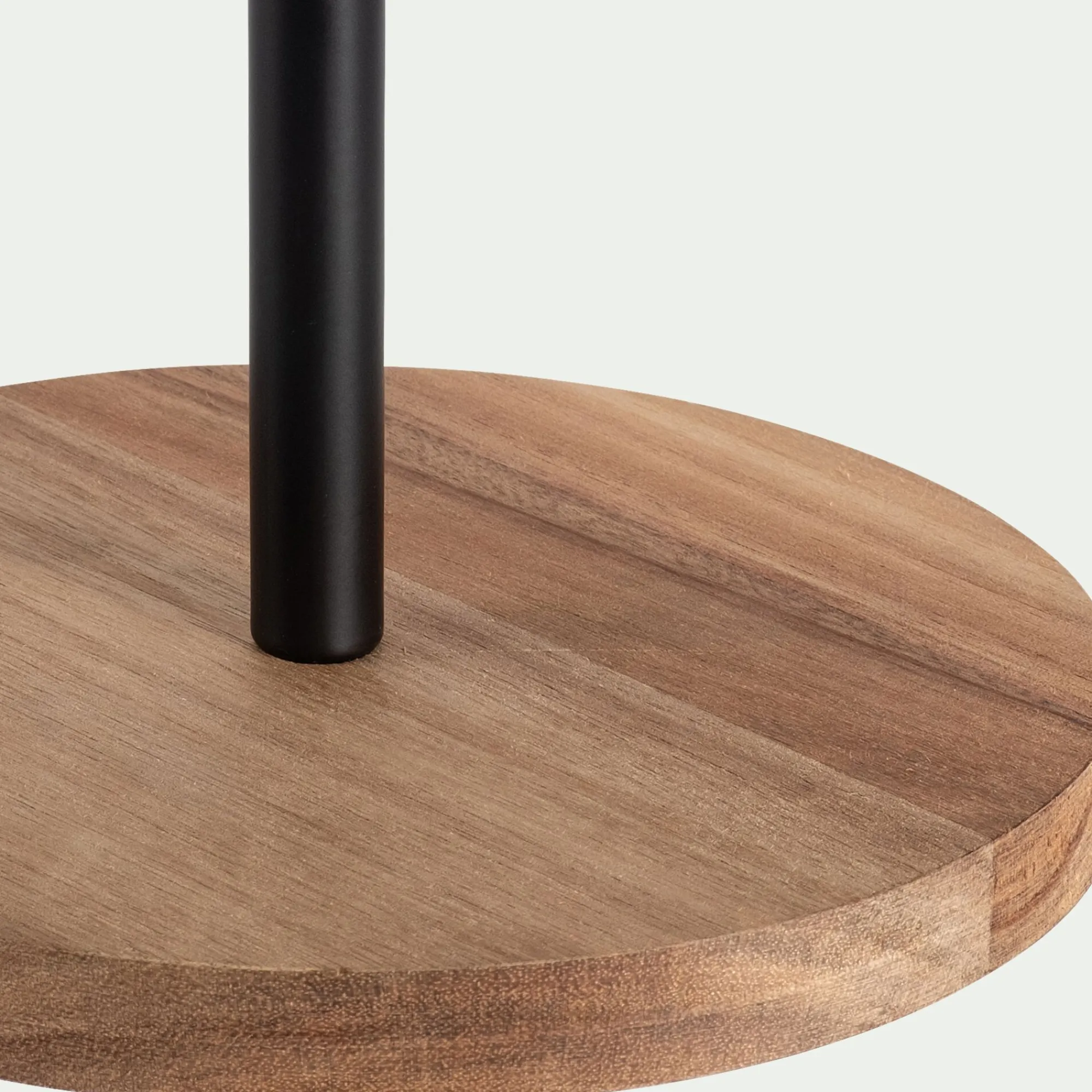 alinea Aménagement Meuble Cuisine*Porte sopalin en acacia - Bois foncé