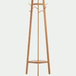 alinea Meuble D'Entrée*Porte-manteau sur pieds en bois H170cm - Bois clair