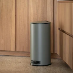 alinea Poubelle*Poubelle en fer 27L - Vert
