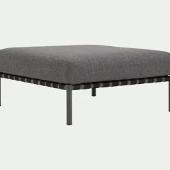 alinea Pouf Exterieur|Salon De Jardin Modulable*Pouf de jardin en aluminium - gris anthracite