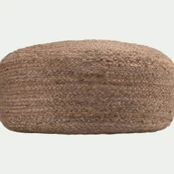 alinea Coussin De Sol|Pouf & Repose-Pieds*Pouf en jute D50xH20cm - Naturel