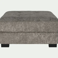 alinea Pouf & Repose-Pieds*Pouf en tissu Genesis - Beige alpilles