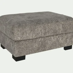 alinea Pouf & Repose-Pieds*Pouf en tissu Genesis avec coffre - Beige alpilles