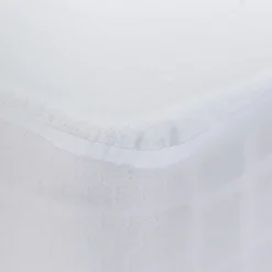 alinea Protection Literie Enfant|Protection Literie Enfant*Protège-matelas imperméable en coton recyclé 140x200cm bonnet 30cm Blanc