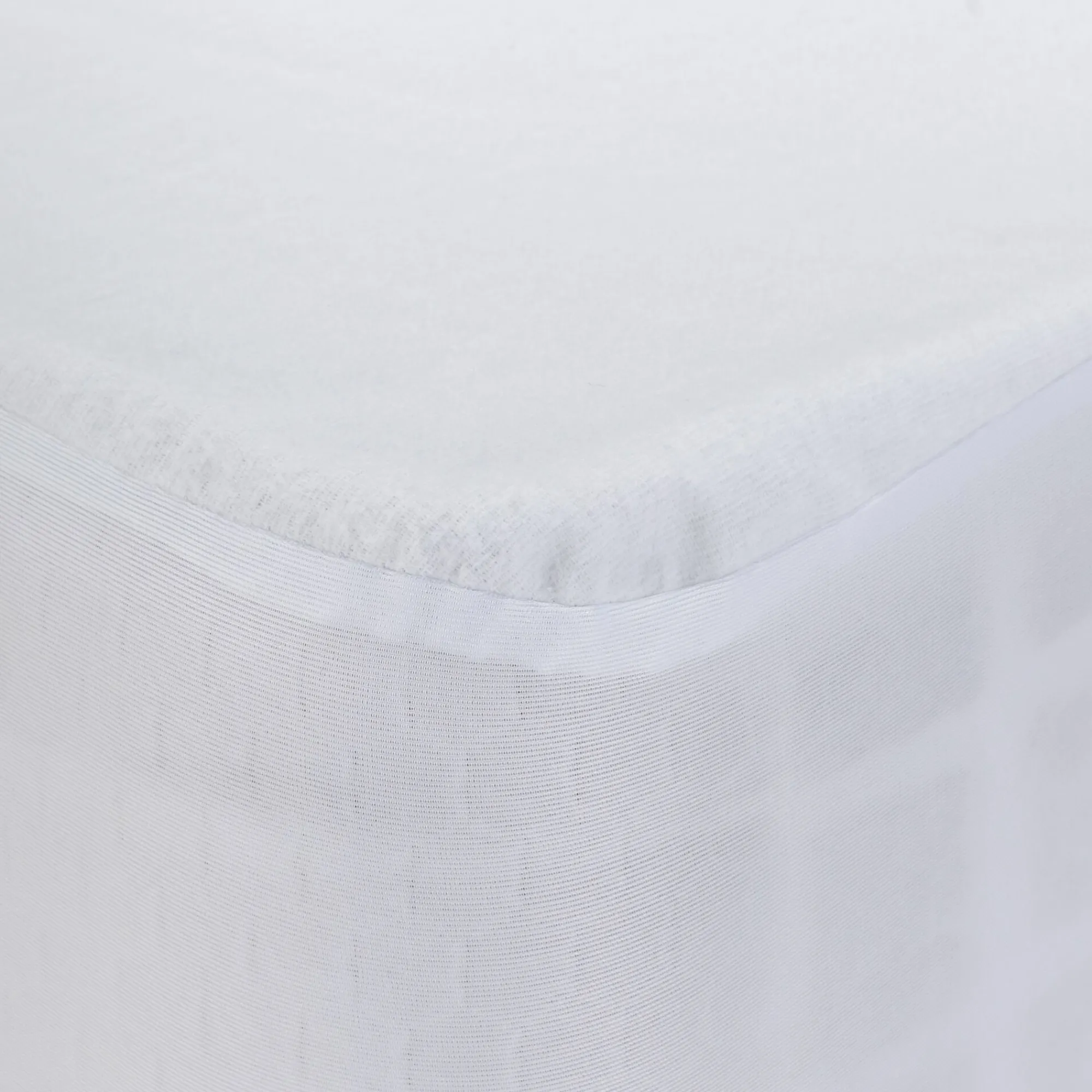 alinea Protection Literie Enfant|Protection Literie Enfant*Protège-matelas imperméable en coton recyclé 140x200cm bonnet 30cm Blanc