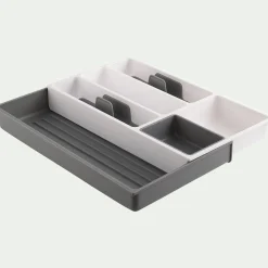 alinea Aménagement Meuble Cuisine*Range couverts en plastique - gris
