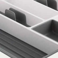 alinea Aménagement Meuble Cuisine*Range couverts en plastique - gris