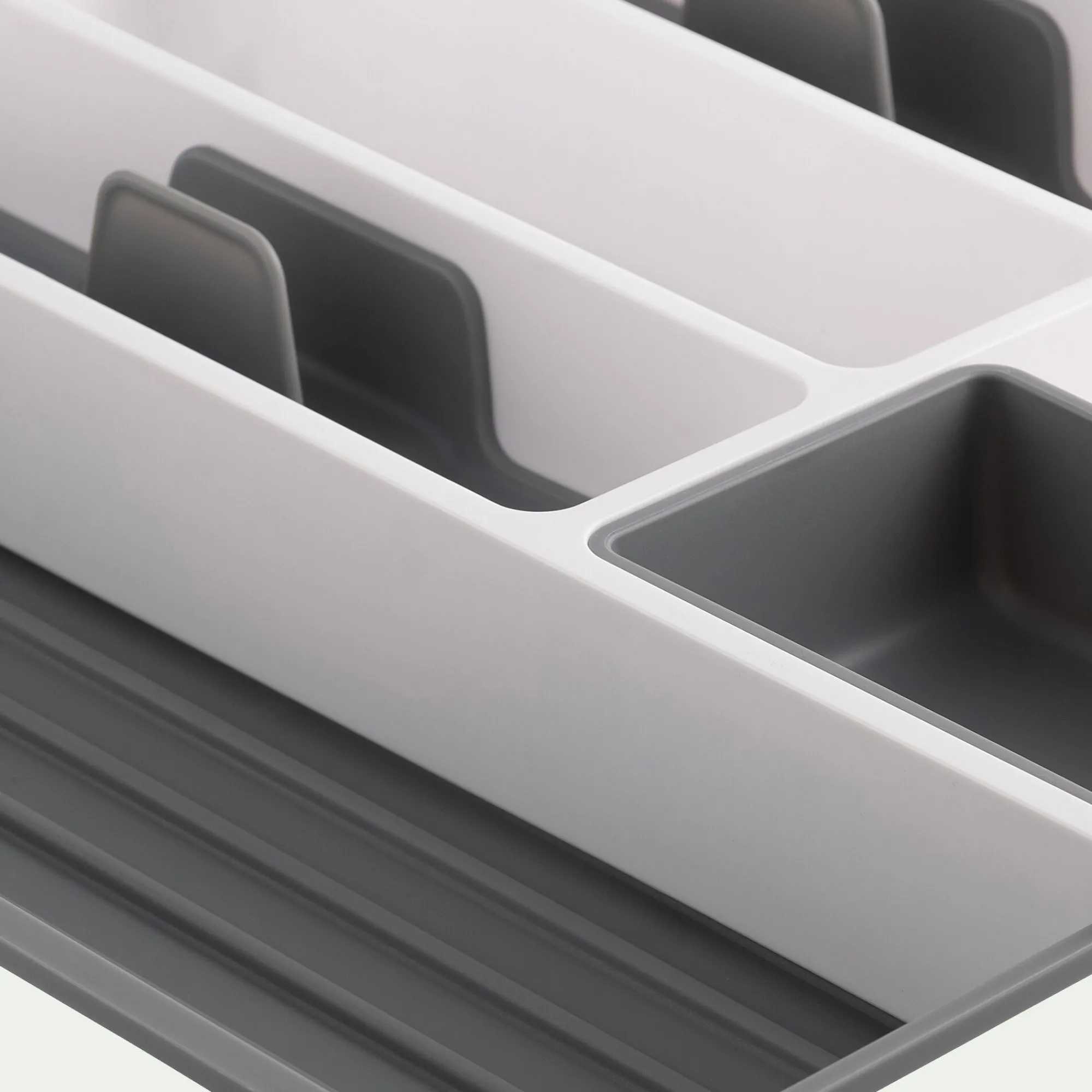 alinea Aménagement Meuble Cuisine*Range couverts en plastique - gris