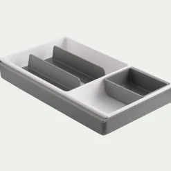 alinea Aménagement Meuble Cuisine*Range ustensiles en plastique - Gris