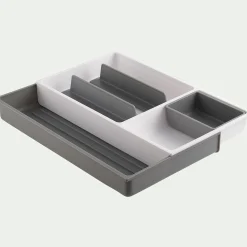 alinea Aménagement Meuble Cuisine*Range ustensiles en plastique - Gris