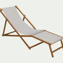 alinea Chilienne*Repose pieds pour chilienne udina - Gris