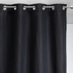 alinea Rideau*Rideau à œillets en polyester 135x300cm - calabrun Gris