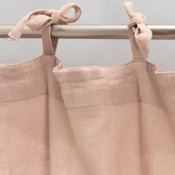 alinea Bureau Enfant|Rideau Enfant*Rideau à nouettes en gaze de coton - salina - 140x250cm Rose