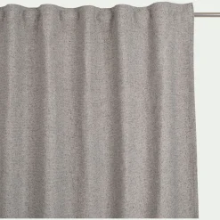 alinea Rideau*Rideau à pattes cachées en coton 130x250cm - Gris