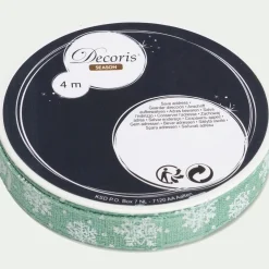 alinea Objet Décoratif De Noël*Ruban déco de noël - (modèle aléatoire) Vert