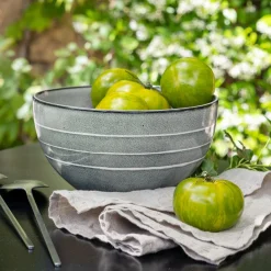 alinea Plat De Service Et Saladier|Assiette De Noël*Saladier en grès D20cm - calaluna Bleu