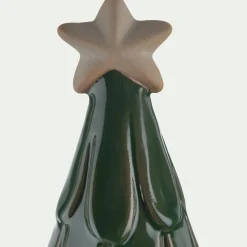 alinea Décoration De La Table De Noël|Objet Décoratif De Noël*Sapin déco à écailles en grès D11,2cm - Vert