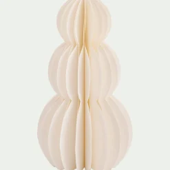 alinea Décoration De La Table De Noël|Petit Sapin De Noël*Sapin déco en papier H29cm - Blanc