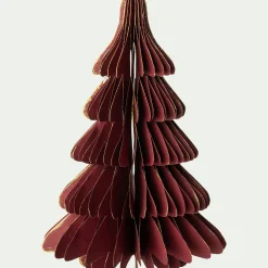alinea Décoration De La Table De Noël|Petit Sapin De Noël*Sapin décoratif à poser en papier H30cm - Rouge