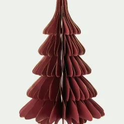 alinea Décoration De La Table De Noël|Petit Sapin De Noël*Sapin décoratif à poser en papier H25cm - Rouge