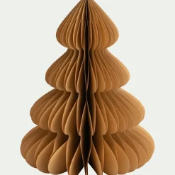 alinea Petit Sapin De Noël|Objet Décoratif De Noël*Sapin décoratif à poser en papier H60cm - Beige