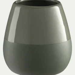 alinea Set De Salle De Bain|Accessoire De Salle De Bain*Set de salle de bain en grès - cèdre Vert