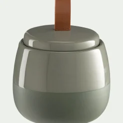 alinea Set De Salle De Bain|Accessoire De Salle De Bain*Set de salle de bain en grès - cèdre Vert