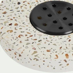 alinea Set De Salle De Bain|Accessoire De Salle De Bain*Set de salle de bain en terrazzo - blanc