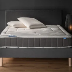 alinea Sommier Tapissier|Sommier 160X200 Cm*Sommier tapissier Bultex à lattes - 160x200cm Gris