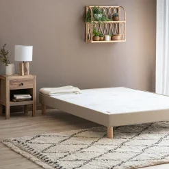 alinea Epeda|Sommier Tapissier*Sommier tapissier Epeda ferme - 140x200cm Beige