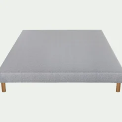 alinea Sommier Tapissier|Sommier 180X200 Cm*Sommier tapissier ferme 13cm - 140x200cm Gris