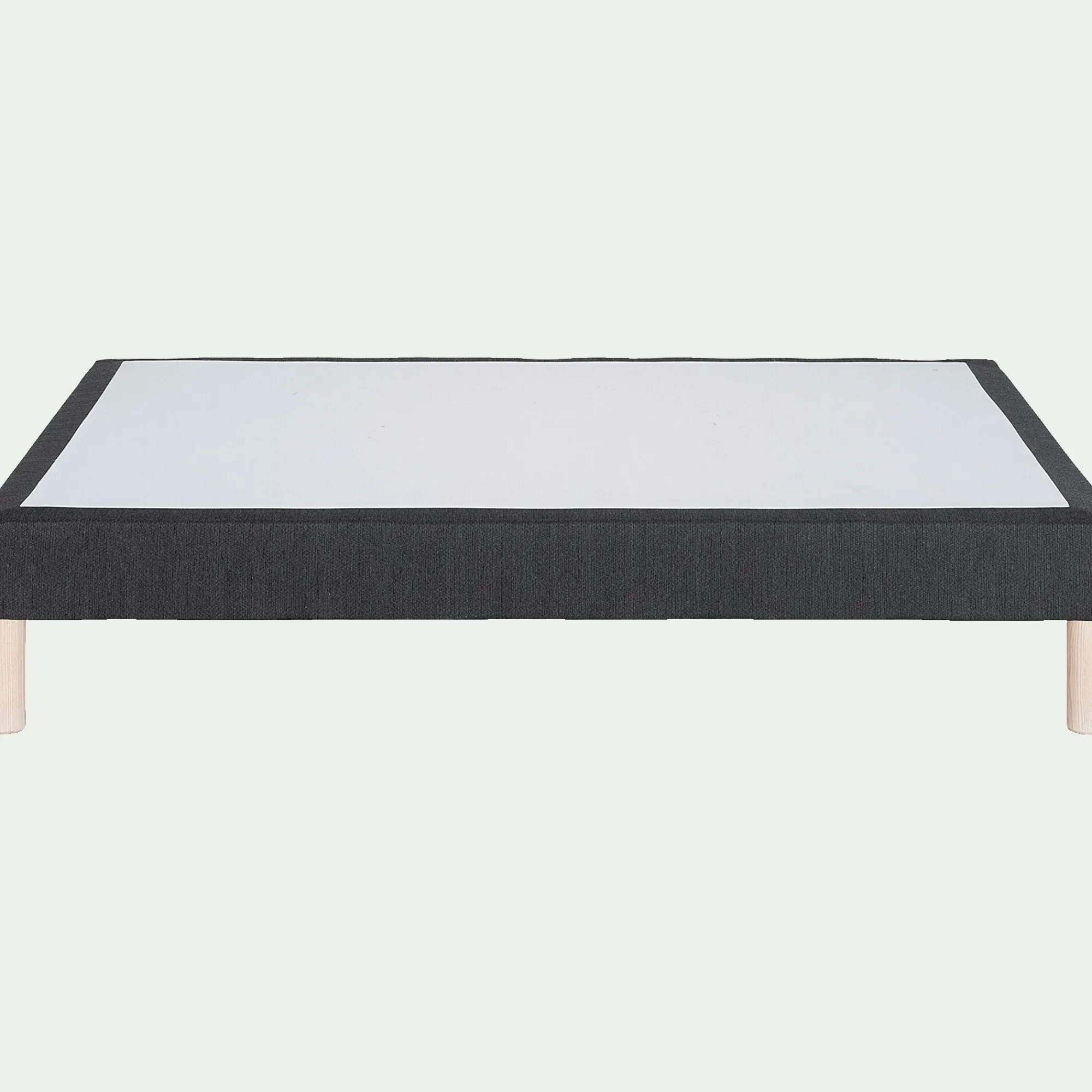 alinea Sommier 140X190 Cm*Sommier tapissier 140x190cm - anthracite Gris
