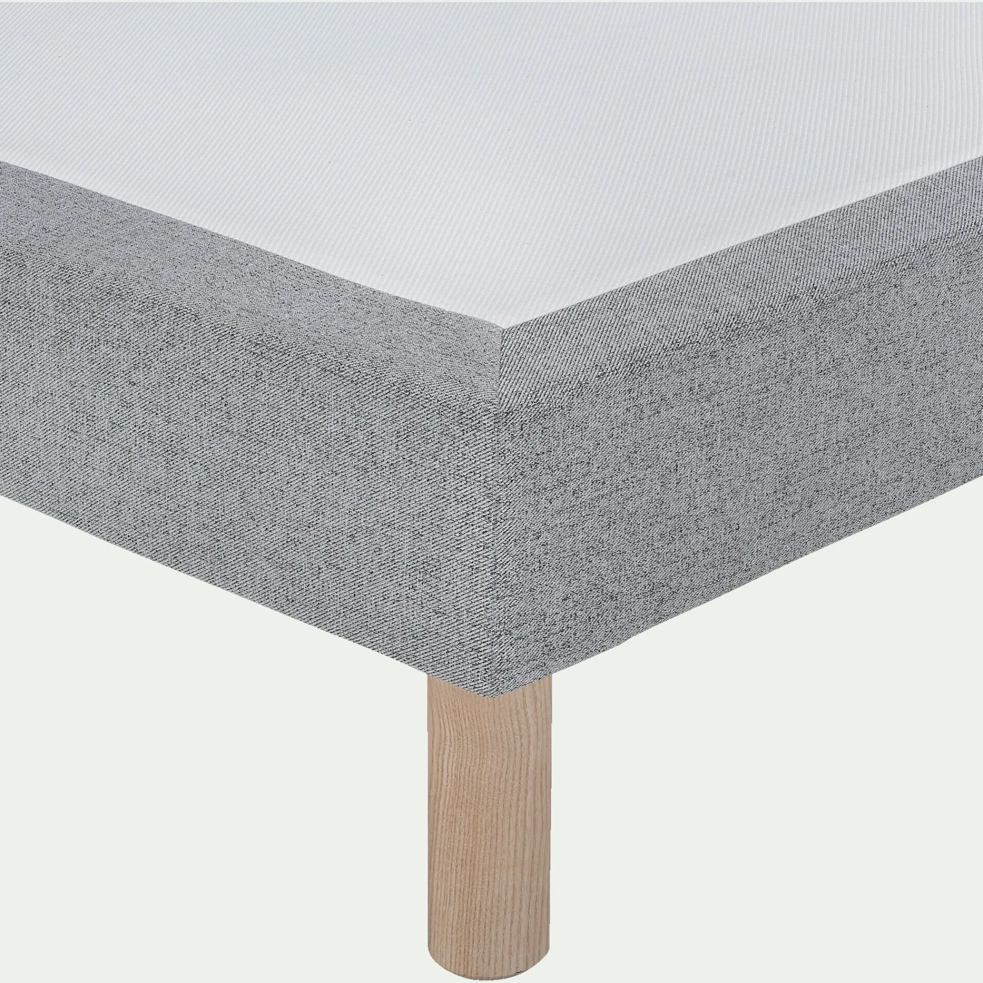 alinea Sommier 140X190 Cm*Sommier tapissier 140x190cm - clair Gris