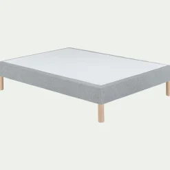 alinea Sommier Tapissier|Sommier 140X190 Cm*Sommier tapissier 140x190cm clair Gris