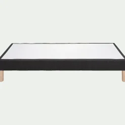 alinea Sommier 180X200 Cm*Sommier tapissier 90x200cm anthracite Gris