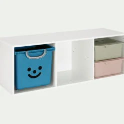 alinea Bibliothèque Enfant|Bibliothèque Enfant*Structure 3 cases en bois H102,6cm - Blanc