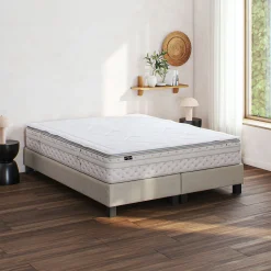 alinea Surmatelas*Surmatelas double face été/hiver 4cm - 140x200cm Blanc