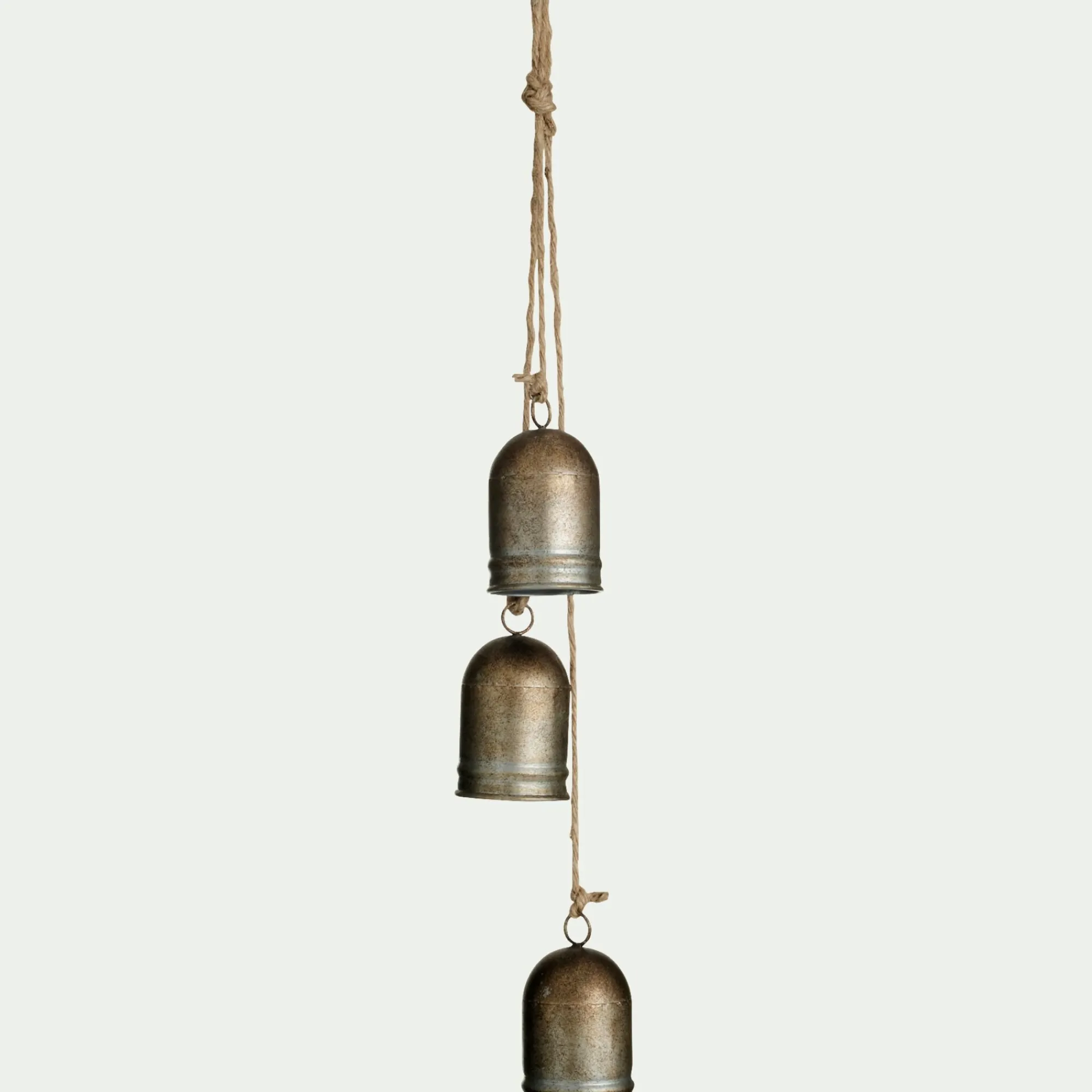 alinea Décoration À Suspendre|Suspension De Noël*Suspension décorative 3 cloches H68cm - Doré